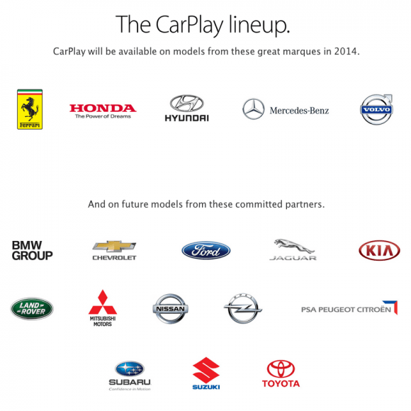 carplay-lineup