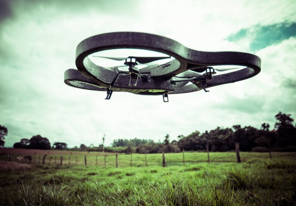 Drones are beginning to see some use in farming and tracking them is very important. 