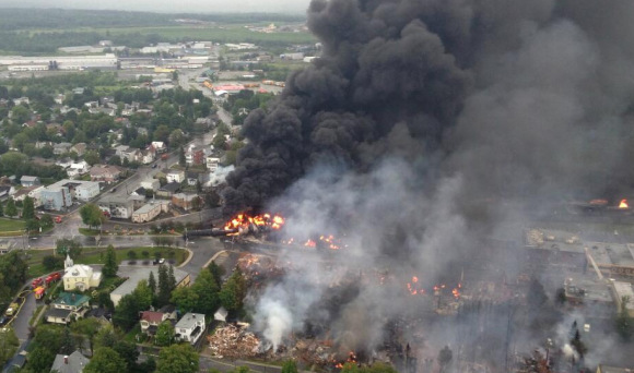 The Lac-Mégantic crash of 2013 involved 72 DOT-111 tanker cars